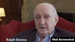 Ralph Branca, exlanzador de los Brooklyn Dodgers.