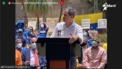 El Presidente Encargado de Venezuela, Juan Guaidó, presenta un manifiesto para unir a los partidos