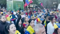 Info Martí - Sociedad civil en Miami se manifestó en respaldo a Edmundo González y María Corina Machado