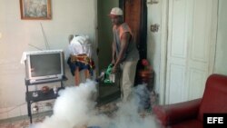 Dengue Cuba fumigación